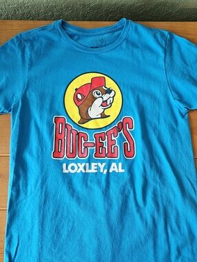 Adult Buc-ee’s Location T-Shirt  Loxley, Alabama Size Small